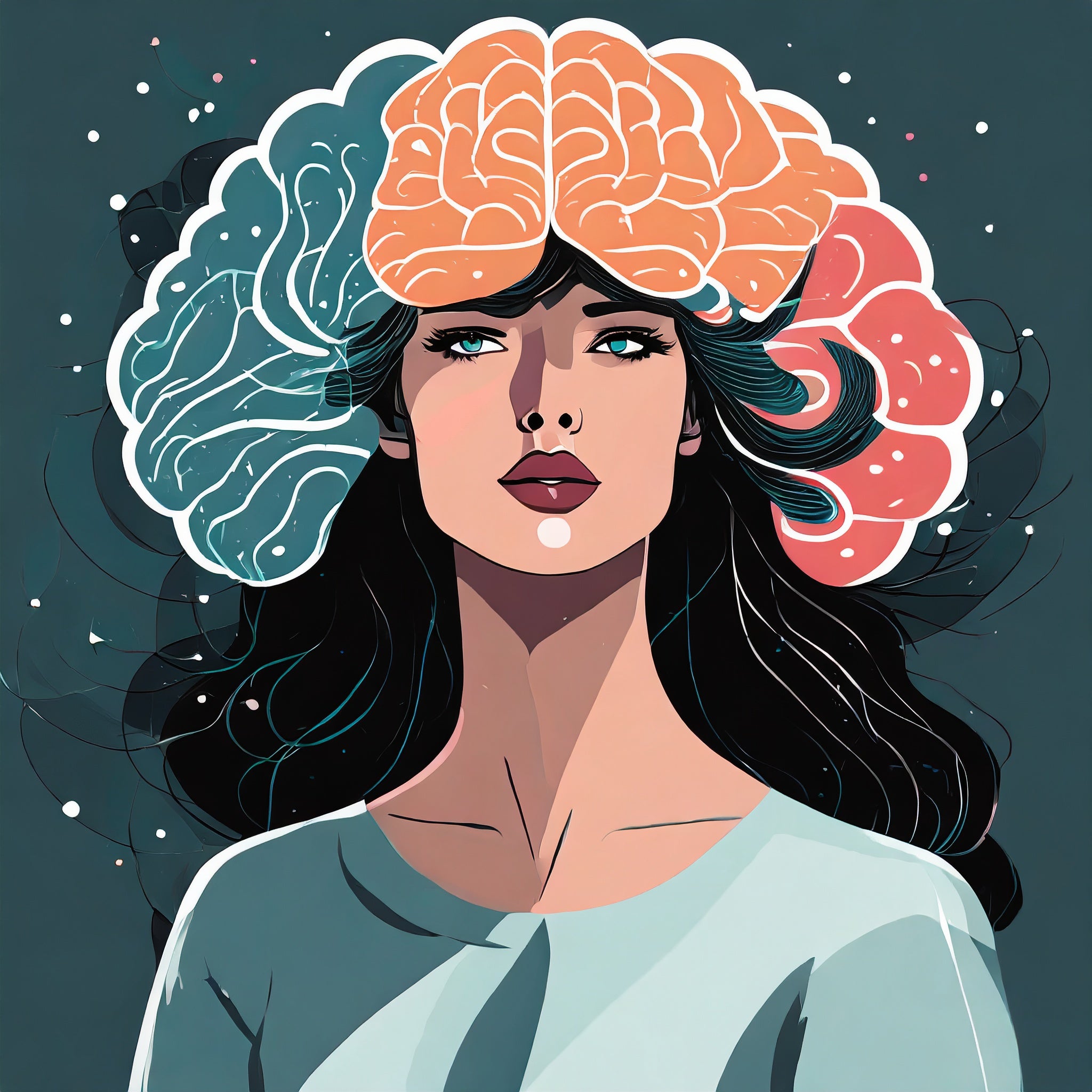 Hormone Zyklus Gehirn beeinflussen Wissenschaft Studie Frau nayca